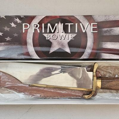 Primitive Bowie Knife 