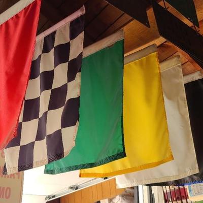 Start Your Engines! Complete Racing Flag Set – 8 Colors of Trackside Action