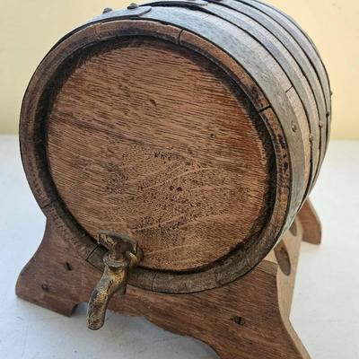 Wooden Tabletop Keg
