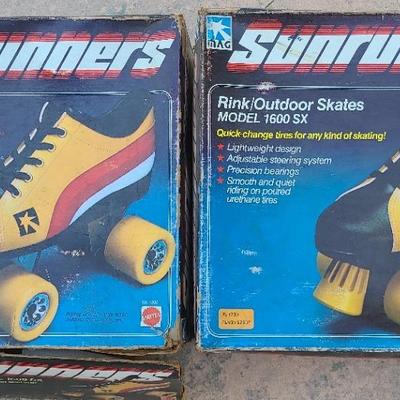 Sunrunners Rink/Outdoor Skates Model 1600 SX Size 7 And 10 Unisex