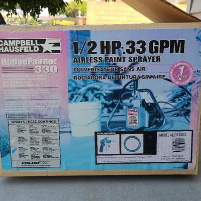 Campbell Hausfeld Airless Paint Sprayer