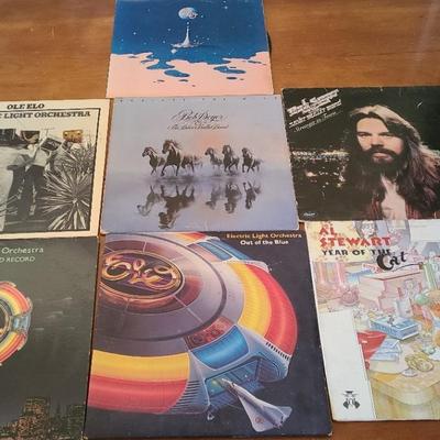 Vinyl Albums - ELO, Bob Seger, And Al Stewart