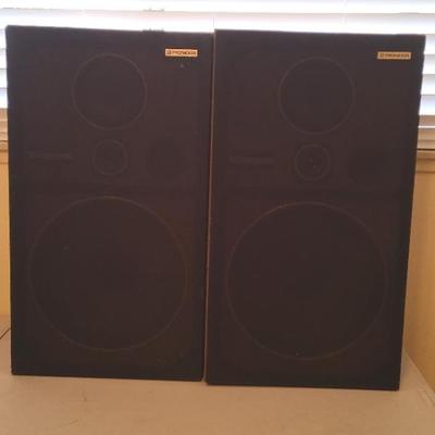 Pair Of 3 Way Pioneer Speaker System CS-G303