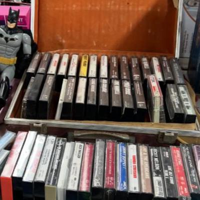 Old cassette tapes