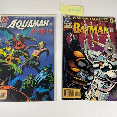 Aquaman And Batman Comic Books