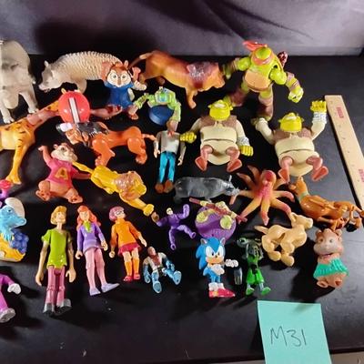 Lot Of Misc. Figure Toys