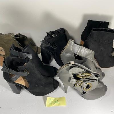 Lot Of 5 Pairs Of Heels Size 6