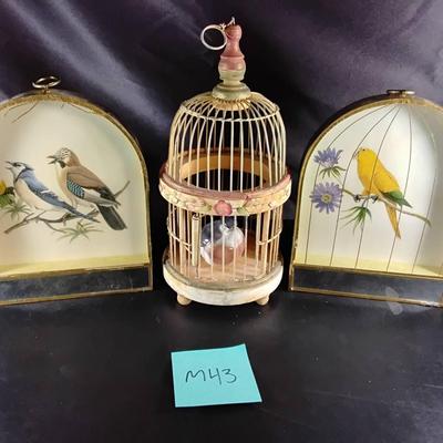 Lot Of Vintage Bird Decor Including Royal Copenhagen Figurine 