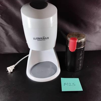 Hawaiian Ice Machine And Coffee Grinder