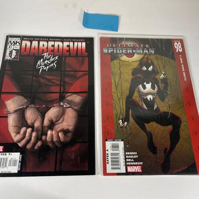 Spideeman And Daredevil Comic Books