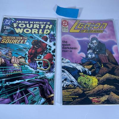 Forth World And Legion Of Superhero’s Comic Books