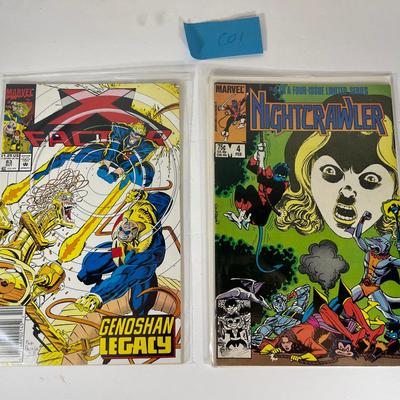 X Factor And Night Crawler Comic Books