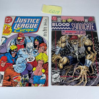 Justice League And Blood Syndicate Comic Books