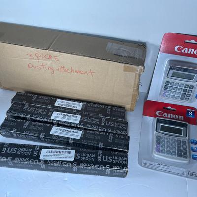 Lot Of Various New In Package Items Including Two Calculators