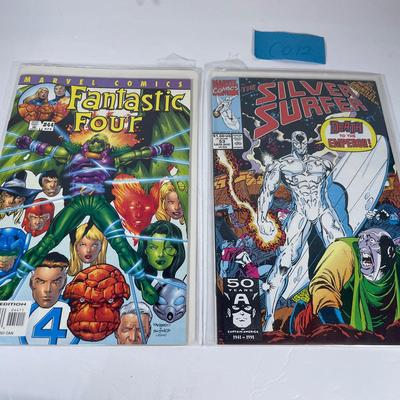 Fantastic Four And Silver Surfer Comic Books