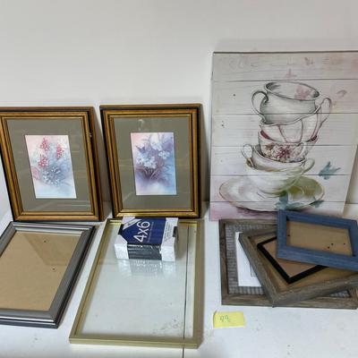 Lot Of Pictures And Frames