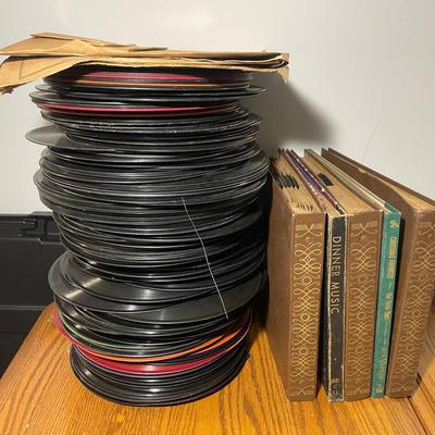 Large Lot Of Vintage 78rpm Records