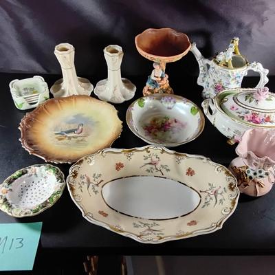 Lot Of Vintage Elegant Porcelain And Pottery 