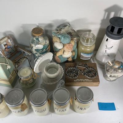 Lot Of Beach Themed Decor