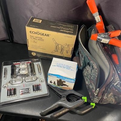 Lot Of Various Hardware Including Clamps