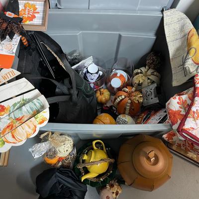 Lot Of Seasonal Autumn Decor