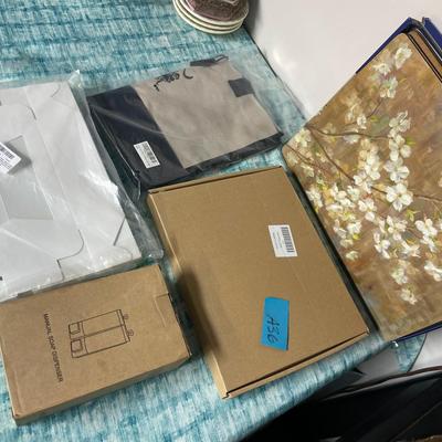 Lot Of New In Package Items Including Soap Dispenser