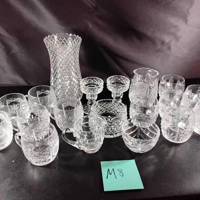 Lot Of Cut Crystal 