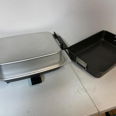 Electric Pan And Metal Baking Dish