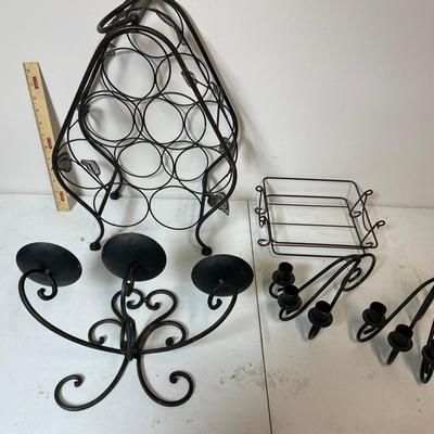 Lot Of Metal Decor
