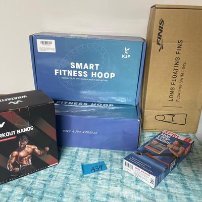 Lot Of New In Package Fitness Items