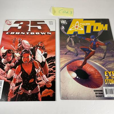 35 Countdown And Atom Comic Books