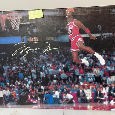 Autographed Basketball Canvas Print