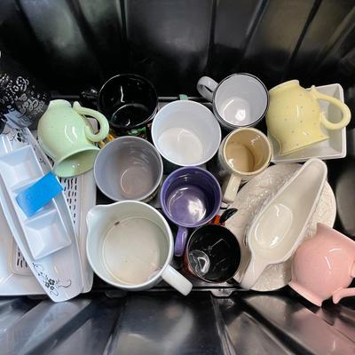 Lot Of Mugs And Other Ceramics