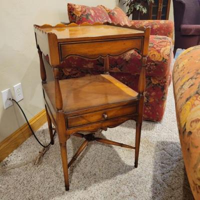 Sale Photo Thumbnail #123: Doubled up End Table 