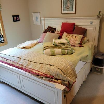 Sale Photo Thumbnail #45: King Bed and Frame 