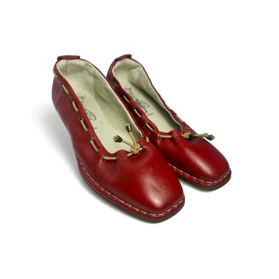Fly London Red Ballet Flats - Size 8.5