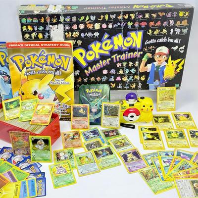 Pokemon Master Trainer Board Game, Trading Cards, Camera & More