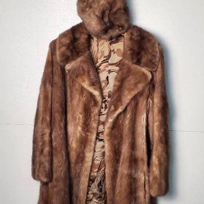 Mink Coat & Hat