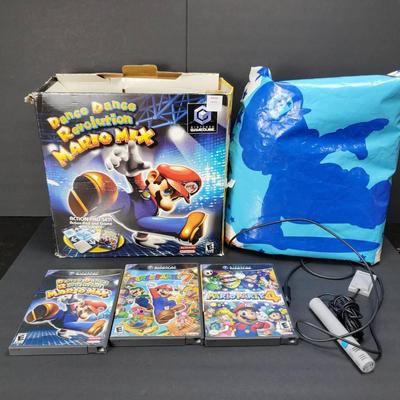Nintendo Gamecube Games: Mario Mix Dance Dance Recolution, Mario Party 4 & 7