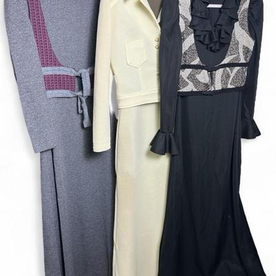 Vintage 2-Piece Dress Sets - Size Small 