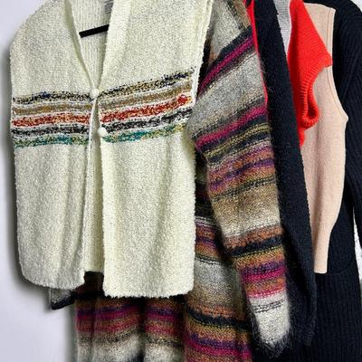 Vintage Sweaters Size M&L- Wodward & Lothrop, Valerie Stevens, & More