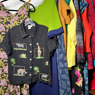 Women’s Dresses & Tops - Susan Graver, Max Studio, Mirasol & More (M-L)