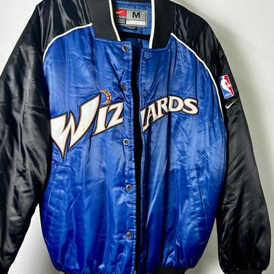 Vintage Wizards Nike Bomber Jacket - Size M