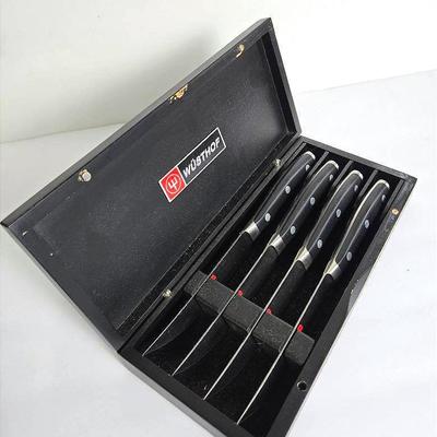 WÜSTHOF Classic Ikon 4-Piece Steak Knife Set – In Original Box