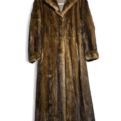 Mink Fur Vintage Coat - Pit to Pit 22”