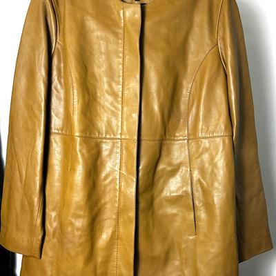 Massimo Dutti Sheep Leather Jacket - Size XL