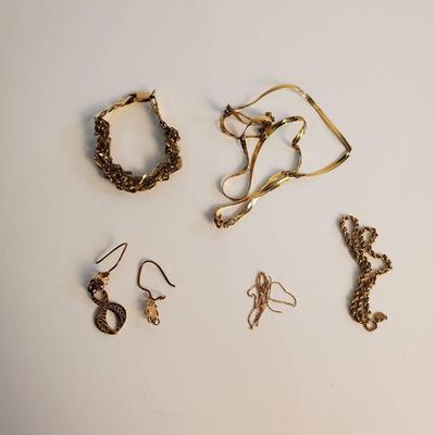 14K Gold (Marked Or Tested) Scrap - 16.38 Grams