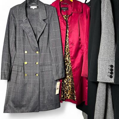 Nanette Lepore (New W/ Tag), Bern and Mort, & More Long Coats/Jackets (M-L)