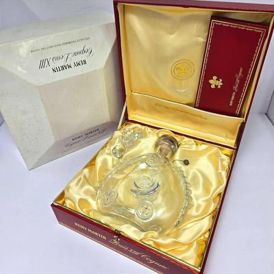 Baccarat Crystal Remy Martin Cognac Louis XIII Decanter In Box