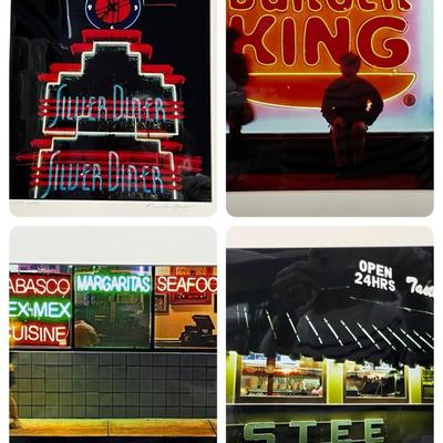 Chuck Bress Photography: Neon & More Signs, Matted 16x20”